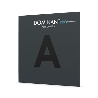 Thomastik DP02B Dominant Pro A Violin String Chrome Plated, 4/4 Medium, Carbon Steel Core, Long Lifespan, Low Tension, High Dynamic Range — view 2