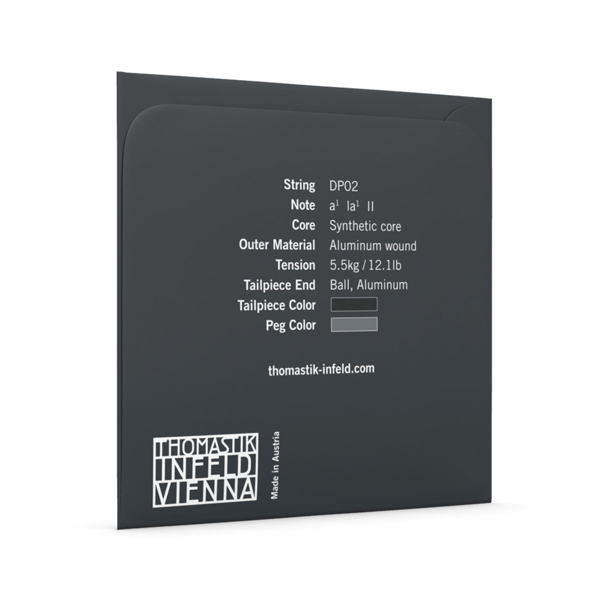 Thomastik DP02 Dominant Pro A Violin String Aluminum Wound 4/4 Medium — view 3