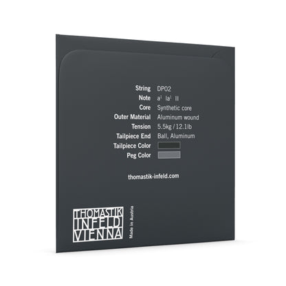 Thomastik DP02 Dominant Pro A Violin String Aluminum Wound 4/4 Medium — view 3