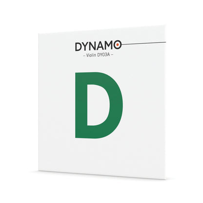 Thomastik DY03A Dynamo Violin D String Silver 4/4 Medium — view 2