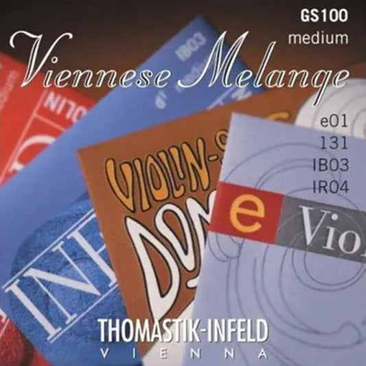 Thomastik Wiener Melange Violin String Set 4/4 Medium [DTGS100]