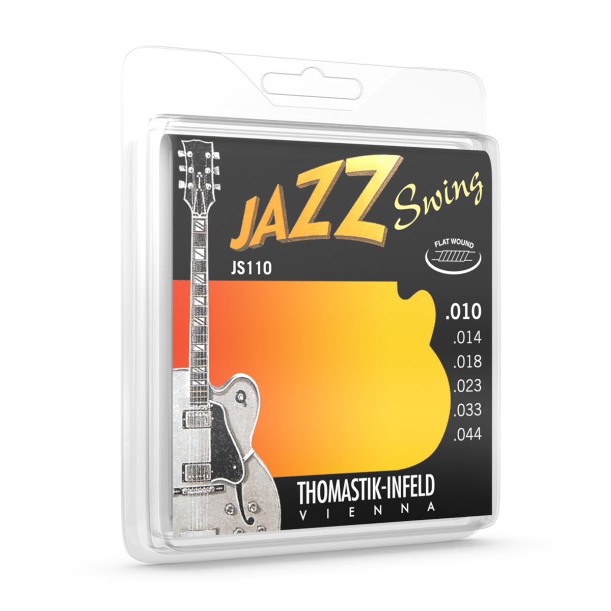 Thomastik JS110T Jazz Swing 10-44 Electric Guitar String Set - Tin Plated Trebles