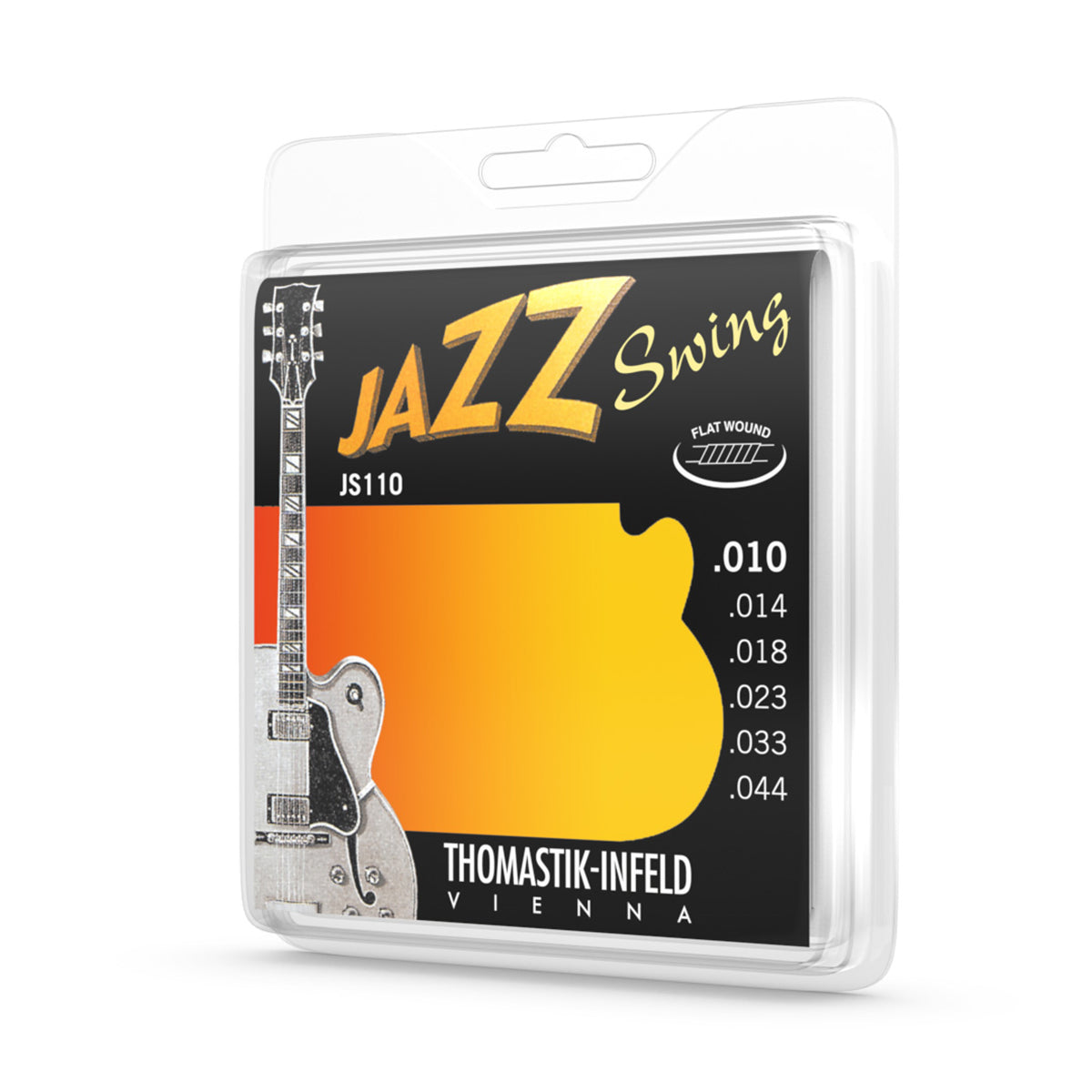 Thomastik JS110T Jazz Swing 10-44 Electric Guitar String Set - Tin Plated Trebles — view 2