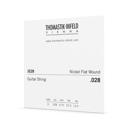 Thomastik Jazz .028 Nickel Flatwound Single String [DTJS28] — view 2