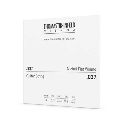 Thomastik Jazz .037 Nickel Flatwound Guitar String [DTJS37] — view 2