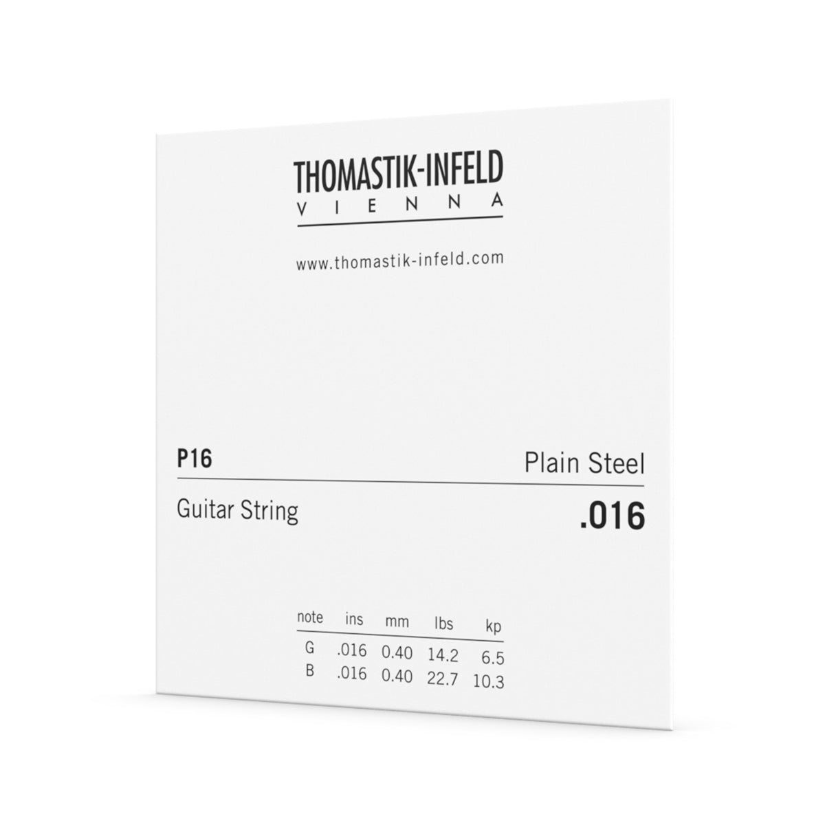 DTP16 Thomastik .016 Brass Plated Steel Single String for Acoustic Guitar — view 2