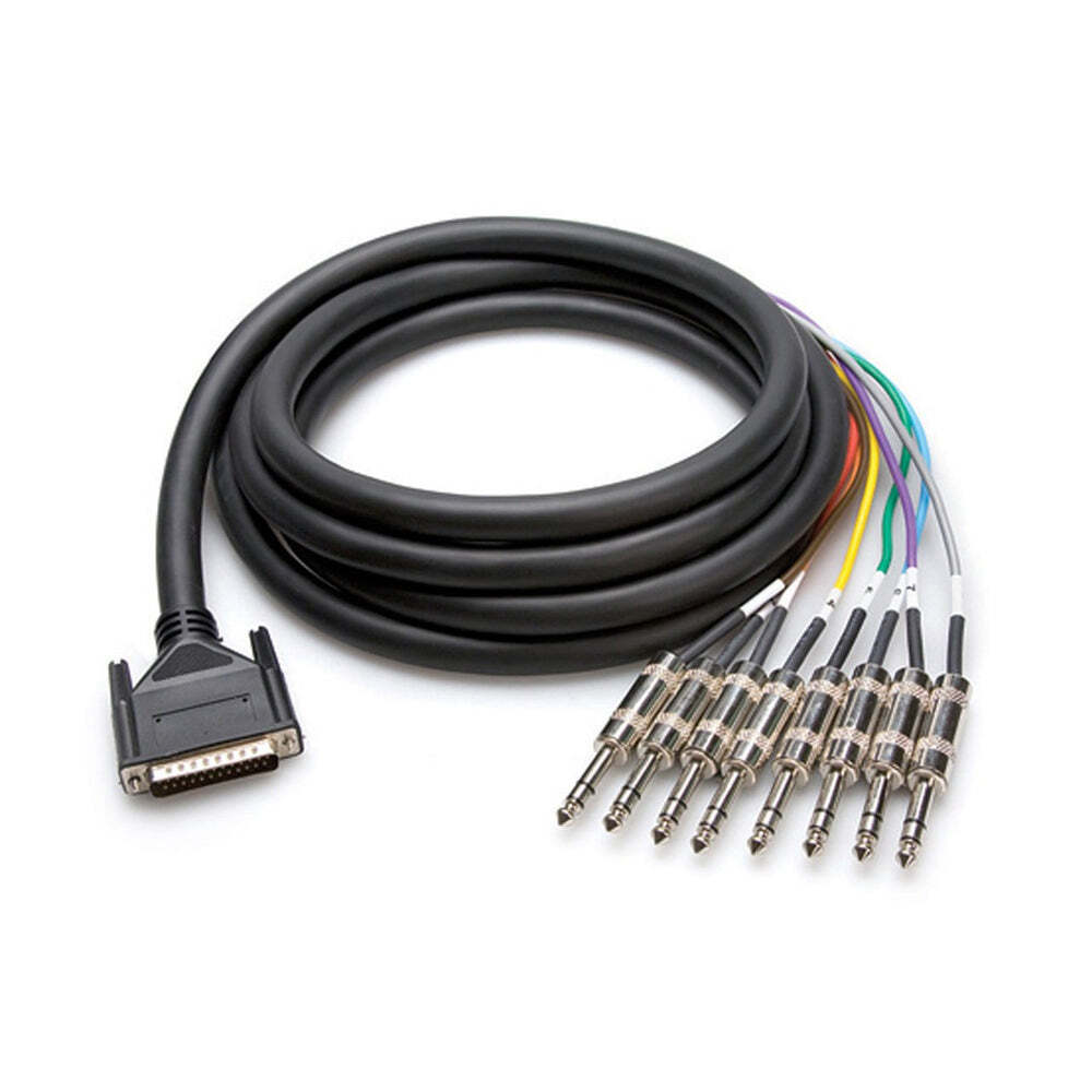 HOSA Balanced Snake 8 x 1/4 TRS to DB25 Cable