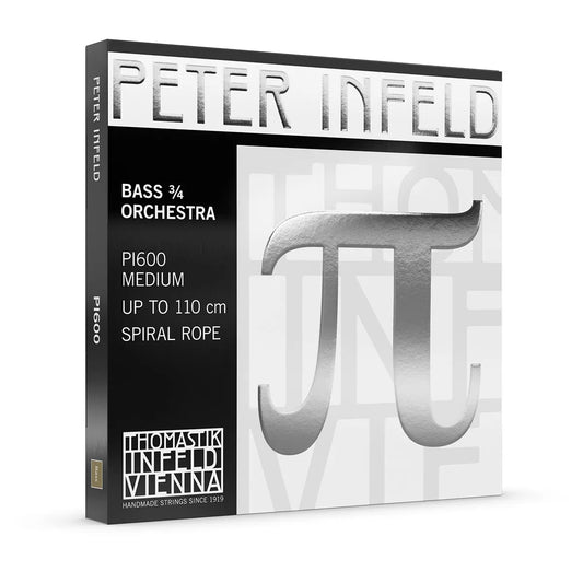 Thomastik Peter Infeld Double Bass Orchestra String Set 3/4 Medium [DTPI600]