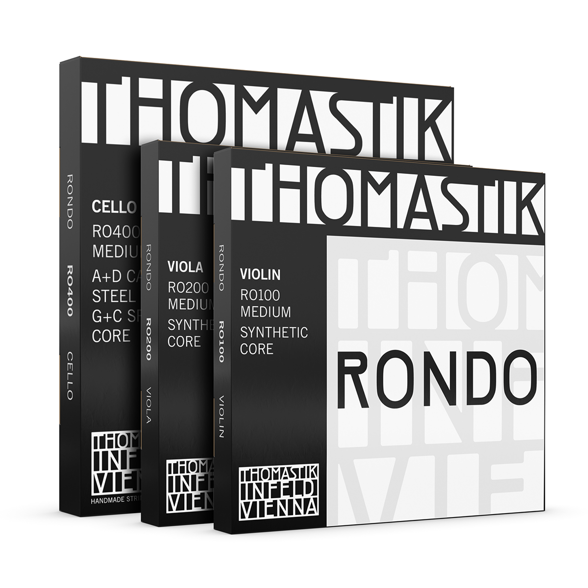 Thomastik R003A Rondo Violin D String Silver Wound - Bulk Pack of 12 Strings — view 4