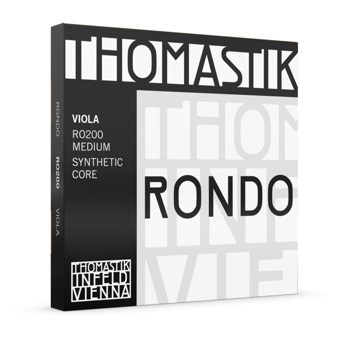 Thomastik RO200 Rondo Viola String Set - 4/4 Medium Strings with Warm Sound and Excellent Projection