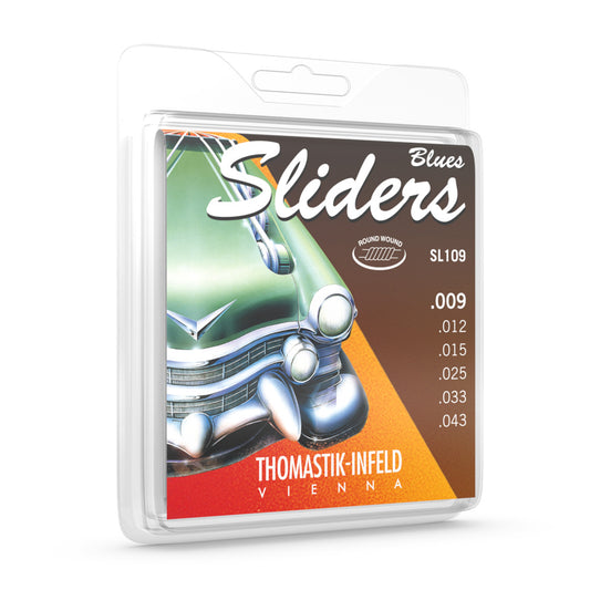 Thomastik SL109 Blues Sliders 9-43 Electric Guitar String Set