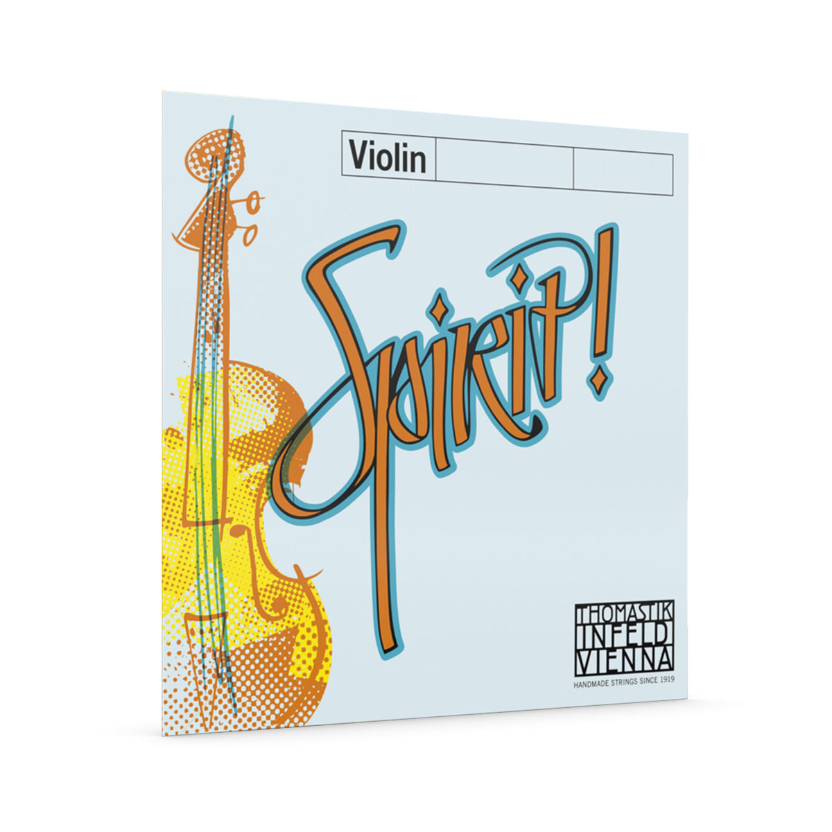 Thomastik SP04 Spirit 'G' Violin String - Medium, Synthetic Core, Silver Wound, for 4/4 Violin