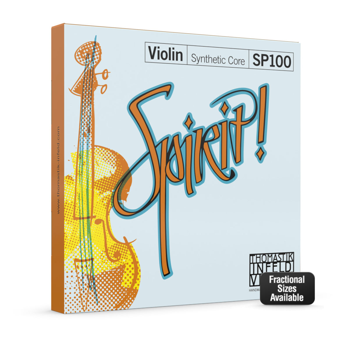 Thomastik SP100.3/4 Spirit Violin 3/4 String Set - Medium Gauge