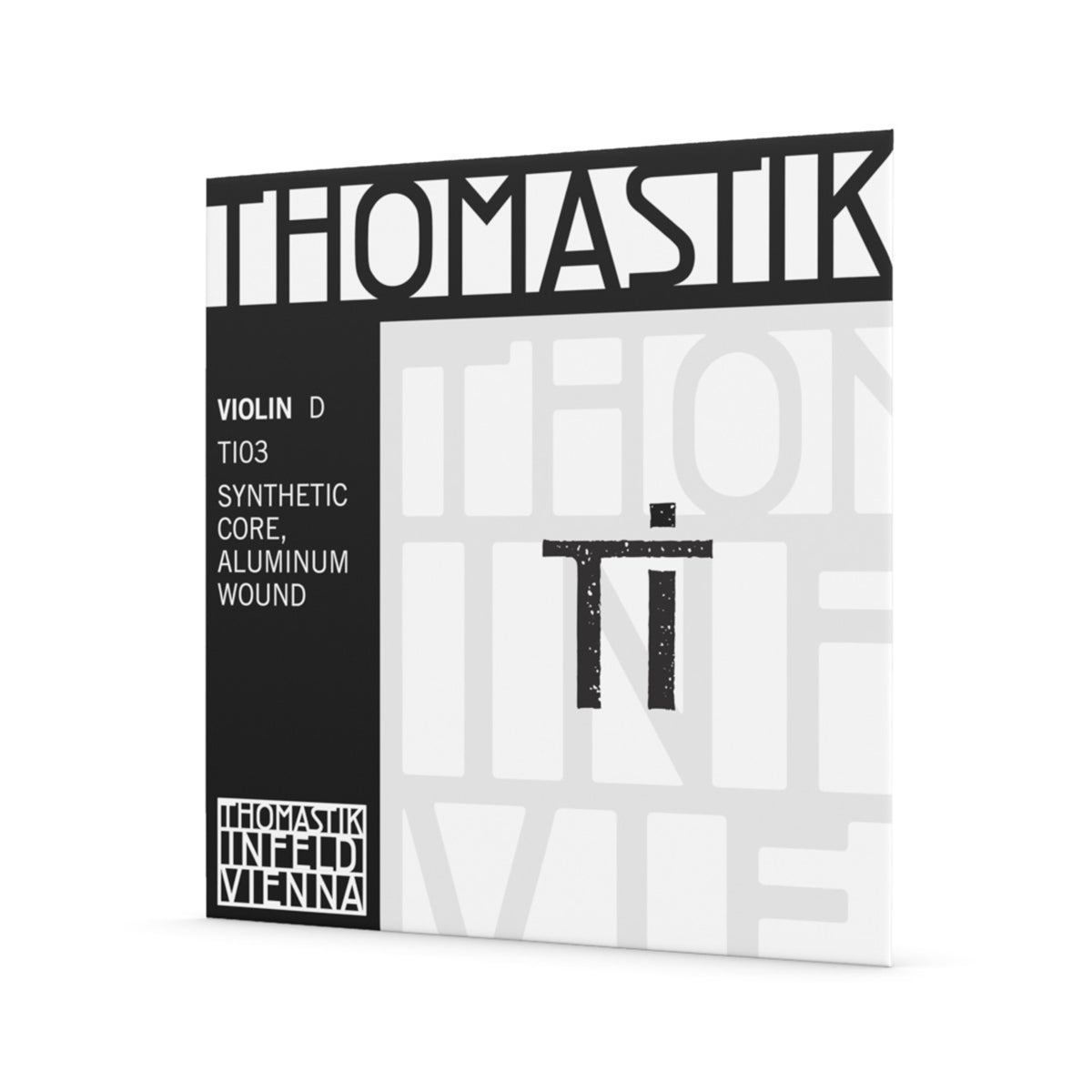 Thomastik Ti Violin D Single String Aluminum Wound DTTI03 4/4 Medium — view 2