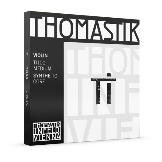 Thomastik TI100 Ti Violin 4/4 Medium String Set