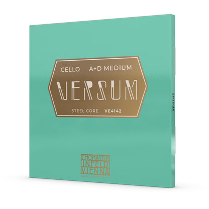 Thomastik Versum A/D Cello Strings Twin Pack - 4/4 Medium — view 2