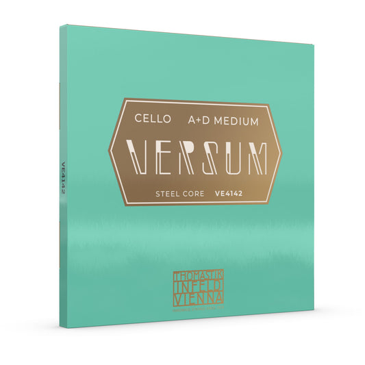 Thomastik Versum A/D Cello Strings Twin Pack - 4/4 Medium