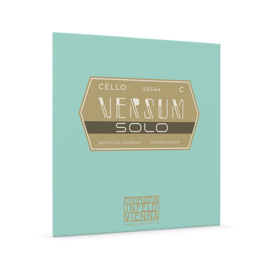 Thomastik Versum Solo Cello C String - Medium Gauge, Spiral Core, Tungsten/Chrome Wound