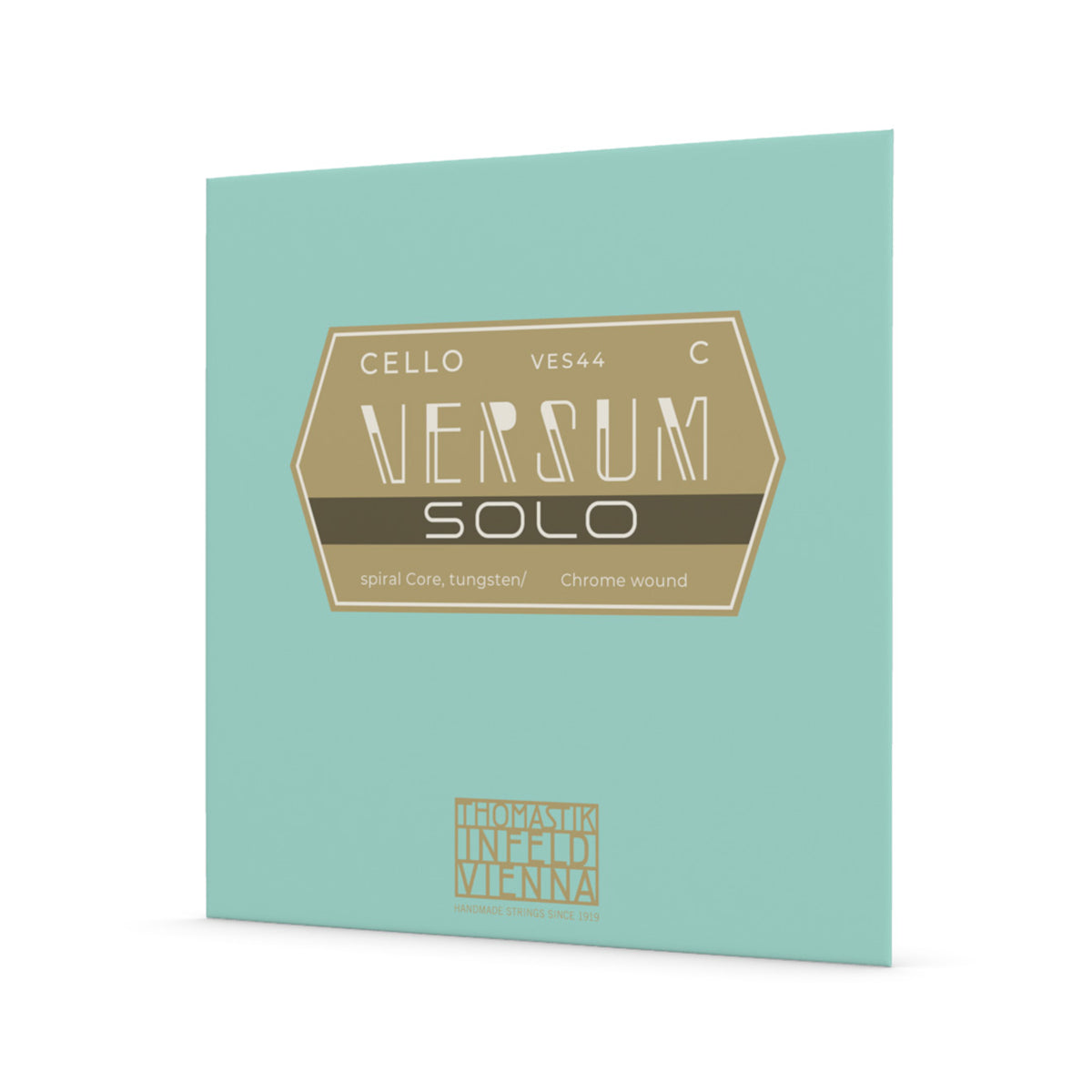 Thomastik Versum Solo Cello C String - Medium 4/4, Spiral Core, Tungsten/Chrome Wound — view 2