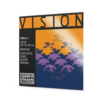 Thomastik Vision D String Viola Silver Wound 4/4 Medium DTVI22A — view 2