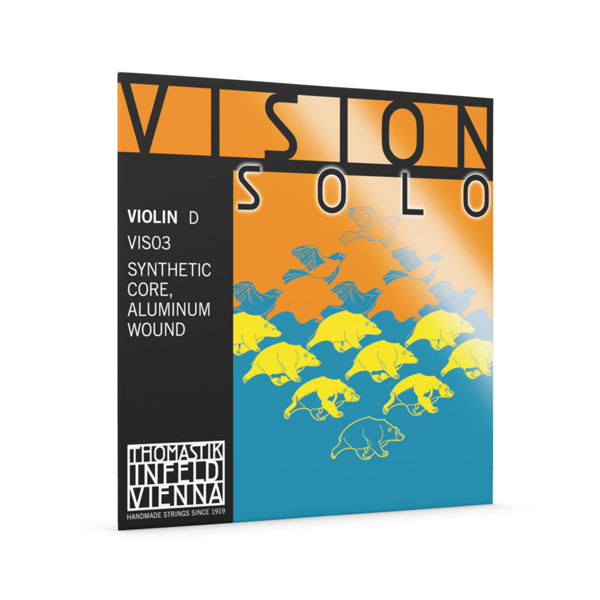 Thomastik VIS03 Vision Solo Violin 'D' Aluminum Wound String