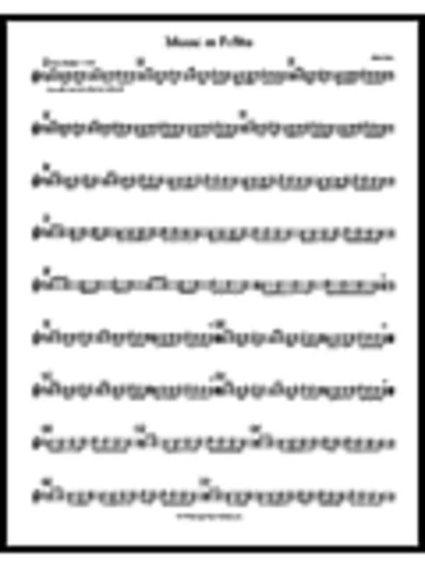 Glass - Music In Fifths All Instruments