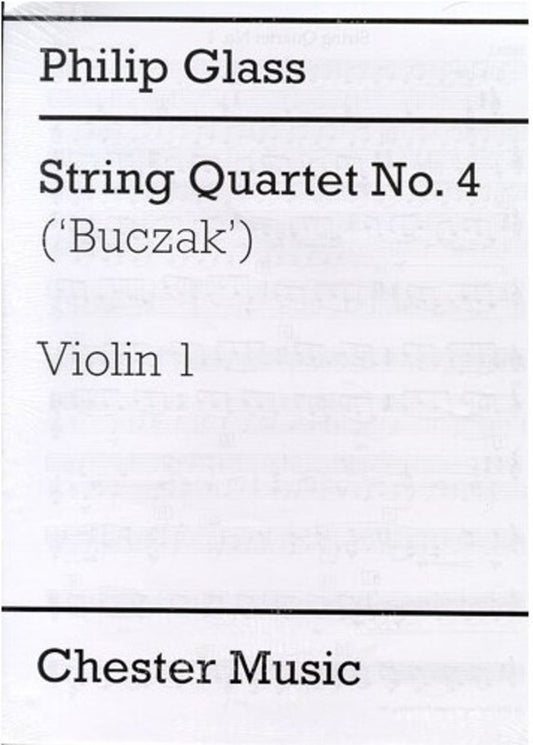 Glass - String Quartet No 4 Buczak Parts (Set Of Parts) Book