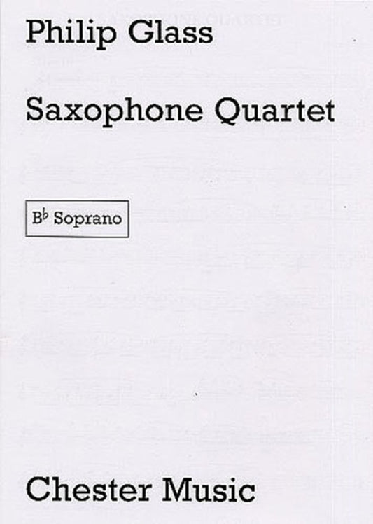 Glass - Saxophone Quartet Parts (Set Of Parts) Book