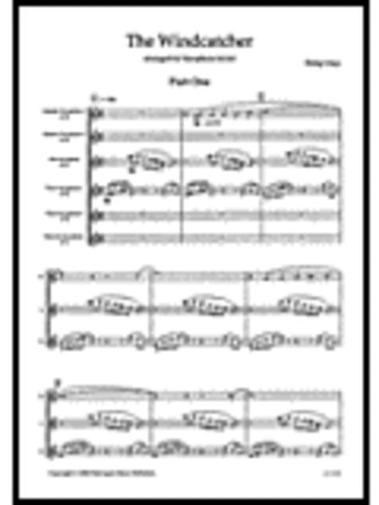 Glass - The Windcatcher Sax Sextet Score Book