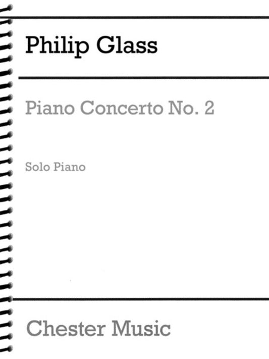 Glass - Piano Concerto No 2 2P4H (Softcover Book)