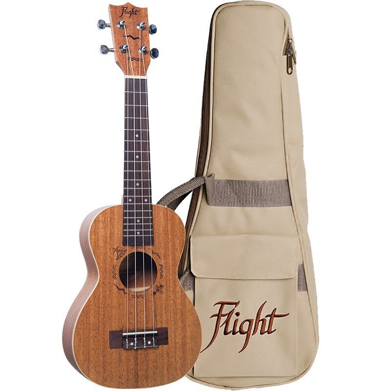 Flight DUC323 Concert Ukulele Mahogany with Bag (Flight Designer Series)