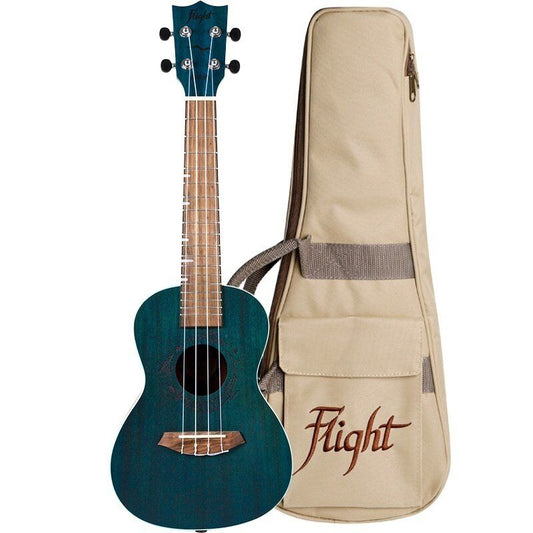 Flight DUC380 Topaz Concert Ukulele - Gemstone Series
