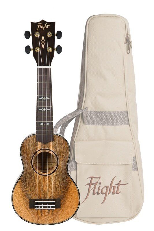 Flight DUS450 Mango Soprano Ukulele with Bag