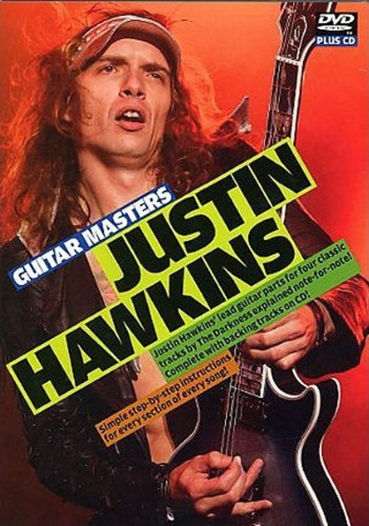 Guitar Masters Justin Hawkins CD DVD Book