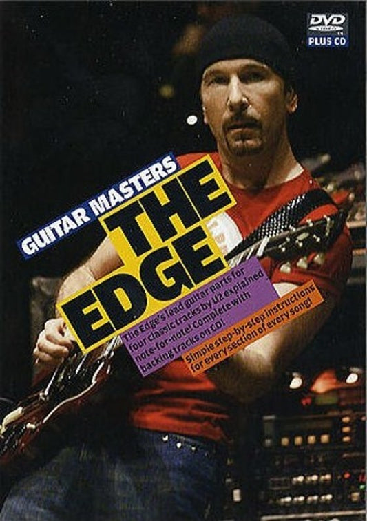 Guitar Masters The Edge CD DVD Book