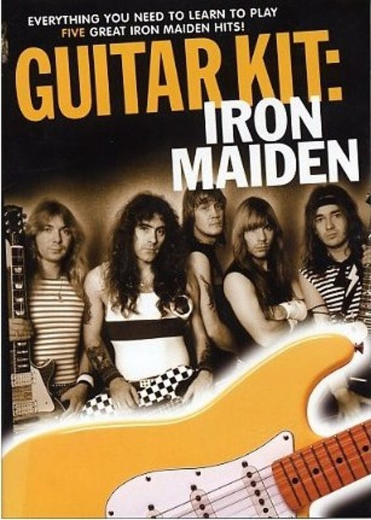 Guitar Kit Iron Maiden DVD/CD/Tab Book Book
