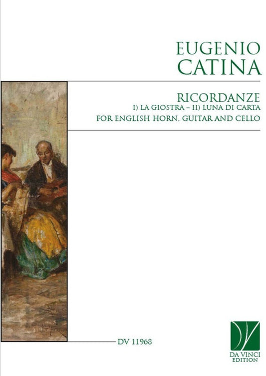 Catina - Ricordanze For English Horn/Guitar/Cello Score/Parts (Cor Anglais|Guitar|Cello)