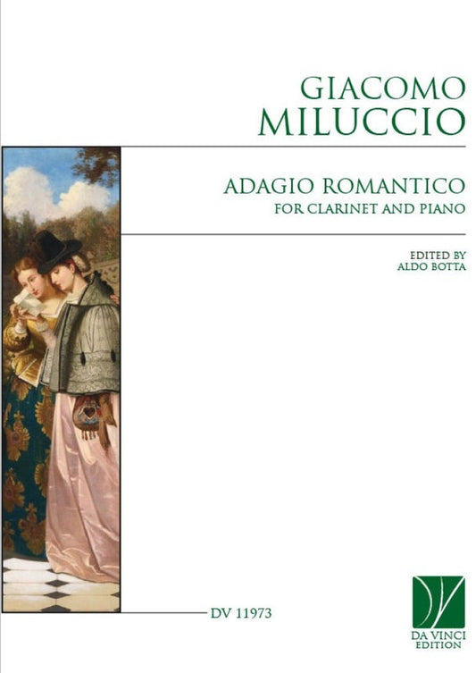 Miluccio - Adagio Romantico For Clarinet/Piano Softcover Book (Clarinet)