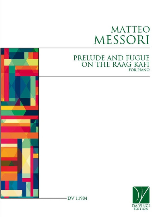 Messori - Prelude And Fugue On The Raag Kafi For Piano Softcover Book (Piano)