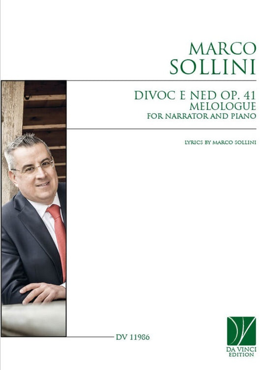 Sollini - Divoc E Ned Op 41 Melologue For Narrator/Piano Softcover Book (Narrator|Piano)