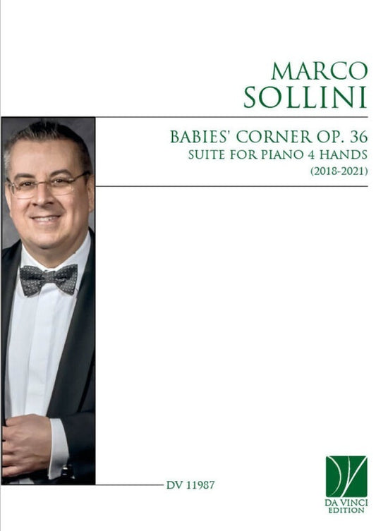 Sollini - The Babies Corner Op 36 For Piano Duet Softcover Book (Piano)