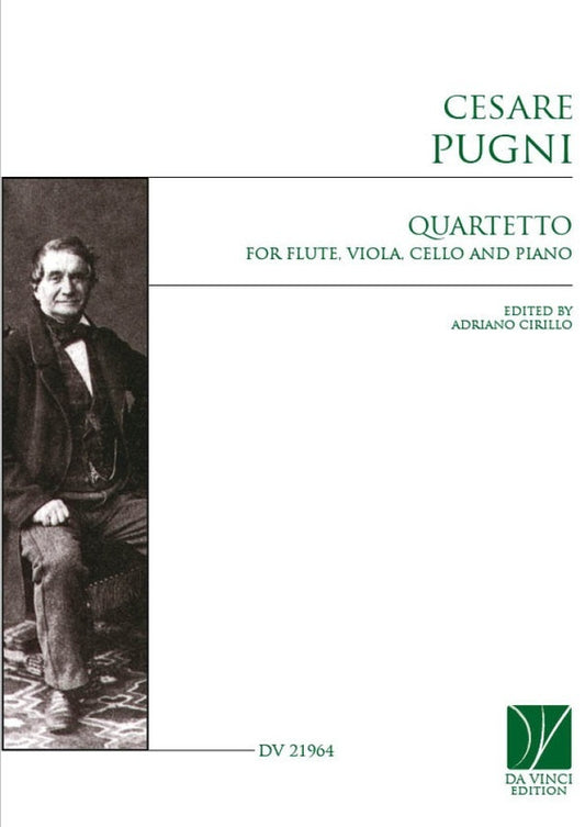 Pugni - Quartetto For Flute/Viola/Cello/Piano Sc/Pts Score/Parts (Flute|Piano|Viola|Cello)