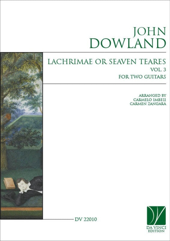 Dowland - Lachrimae Or Seaven Teares Vol 3 For 2 Guitars Softcover Book (Classical Guitar)