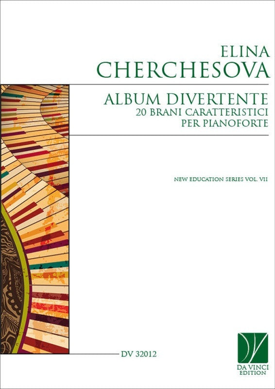 Cherchesova - Album Divertente 20 Brani Caratteristici Piano Softcover Book (Piano)