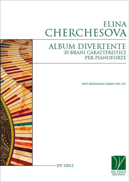 Cherchesova - Album Divertente 20 Brani Caratteristici Piano Softcover Book (Piano)