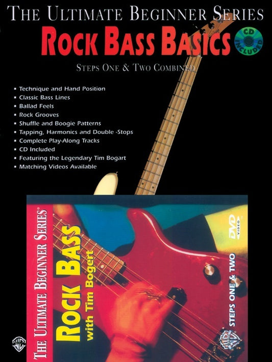 Rock Bass Basics Mega Pak Book/CD/DVD
