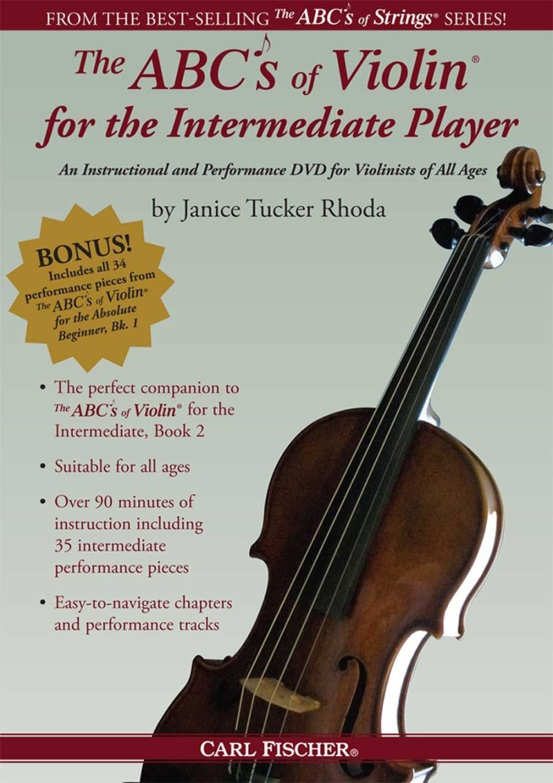Abcs Of Violin For Intermediate Player Dvd (Carl Fischer)