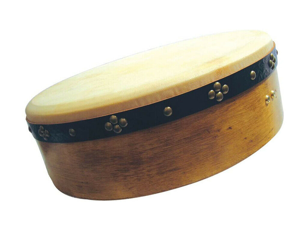 Waltons 16 Inch Bodhran Tunable Double Skin Head Double Coatskin Head Adged