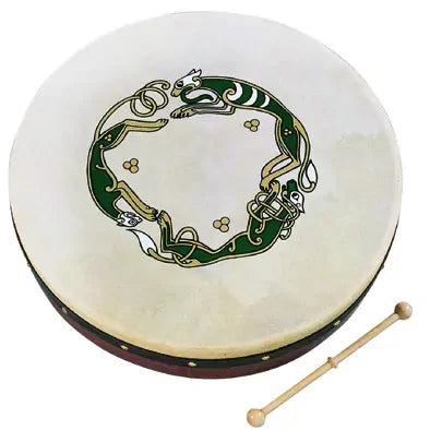 Waltons 12 Inch Bodhran Pack Chase with Beater & DVD