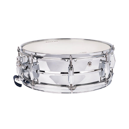 DXP 14" x 5" Beaded Aluminium Snare Drum with Chrome Lugs and Remo Coated UT Batter Head — view 2